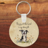 De vreugde van de Heer is mijn kracht Sleutelhanger (Voorkant)