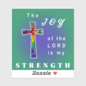De vreugde van de Heer is mijn kracht Sticker (Vel)