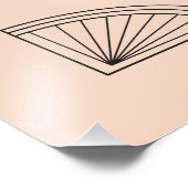 De vreugde van de Heer is uw kracht ArtDeco Foto Afdruk (Hoek)