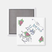 de vreugde van de Heer Magneet (Voorkant / Achterkant)