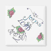 de vreugde van de Heer Magneet (Voorkant)