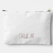 De vreugde van de heer minimalistische bloemenmono etui (Achterkant)