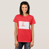 De vreugde van de Heer!!!!!! T-shirt (Voorkant volledig)