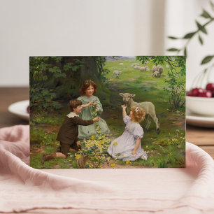 De vreugde van de lente   Arthur John Elsley Kaart