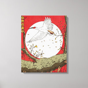 De vreugde van de natuur Japan Canvas Afdruk