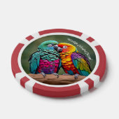 "De vreugde van de vogelaar" Poker Chips (Enkel)