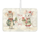 De vreugde van het geven van kerstmuizen luchtverfrisser (Voorkant)