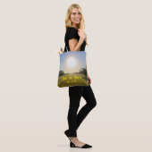 "De vreugde van het leven" Tote Bag (Op model)