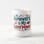 De vreugde van het studeren - no2 koffiemok (Center)