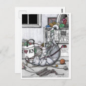 De vreugde van het Unraveling briefkaart (Voorkant / Achterkant)