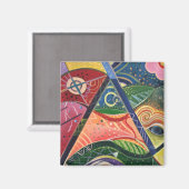 De vreugde van ontwerp V Magnet (Voorkant / Achterkant)