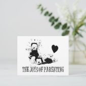 De vreugde van Ouderschap Briefkaart (Staand voorkant)
