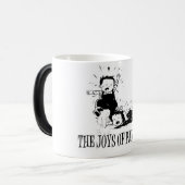 De vreugde van Ouderschap Magische Mok (Voorkant links)