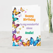 De vreugde van vlinders Gefeliciteerd met je verja