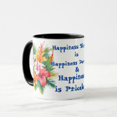 De vreugdevolle Mok voor elke slok (Voorkant links)