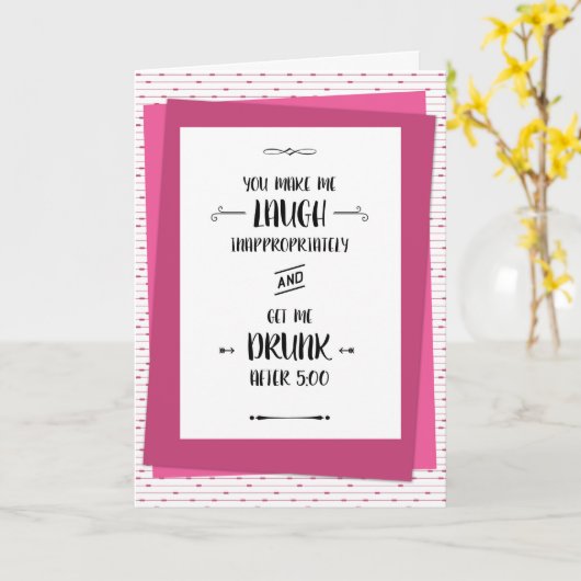 De Vriend van de medewerker BFF Kaart (Gele Bloem)