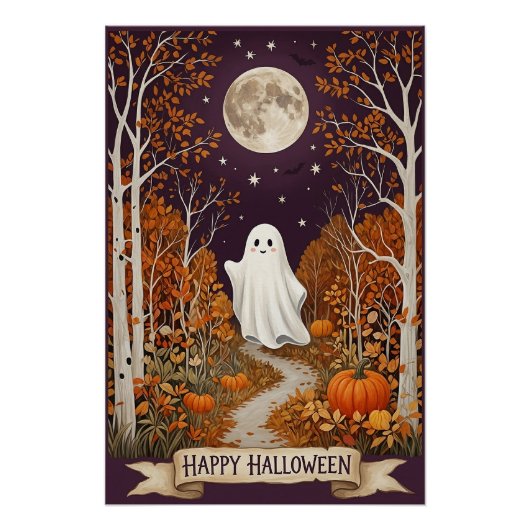 De Vriendelijke Geest van de Herfst Perfect Poster (Voorkant)