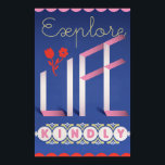 De vriendelijke verkenner poster<br><div class="desc">Maak kennis met het leven.</div>