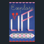 De vriendelijke verkenner poster<br><div class="desc">Maak kennis met het leven.</div>