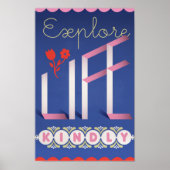 De vriendelijke verkenner poster (Voorkant)