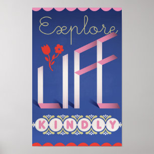 De vriendelijke verkenner poster