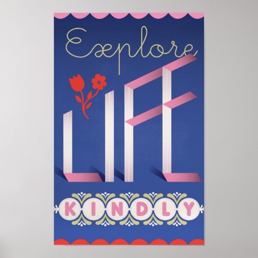 De vriendelijke verkenner poster (Voorkant)