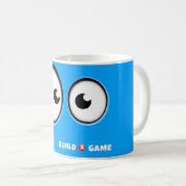 De vriendelijkste tegel is klaar voor een drink! koffiemok (Voorkant rechts)