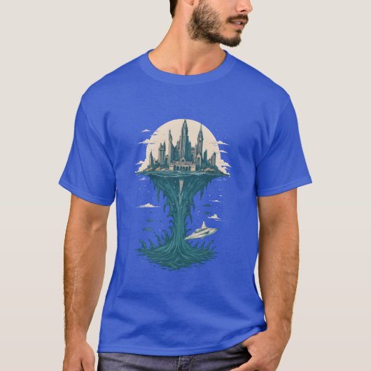 De vrienden van de gezonken stad t-shirt (Voorkant)