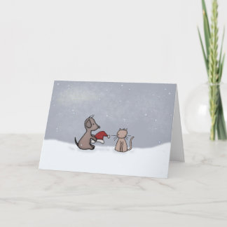 De Vrienden van de Groeten van het seizoen Feestdagen Kaart