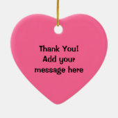 De Vrienden van de hotdog Keramisch Ornament (Achterkant)