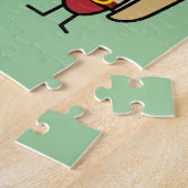 De Vrienden van de hotdog Legpuzzel (Zijkant)