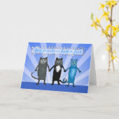 De Vrienden van de kat, Goede vrienden zijn Kaart (Gele Bloem)