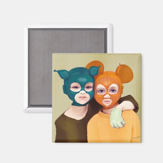 De vrienden van Yip aan Magneet (Voorkant / Achterkant)