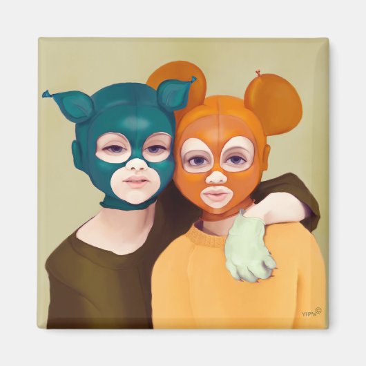 De vrienden van Yip aan Magneet (Voorkant)