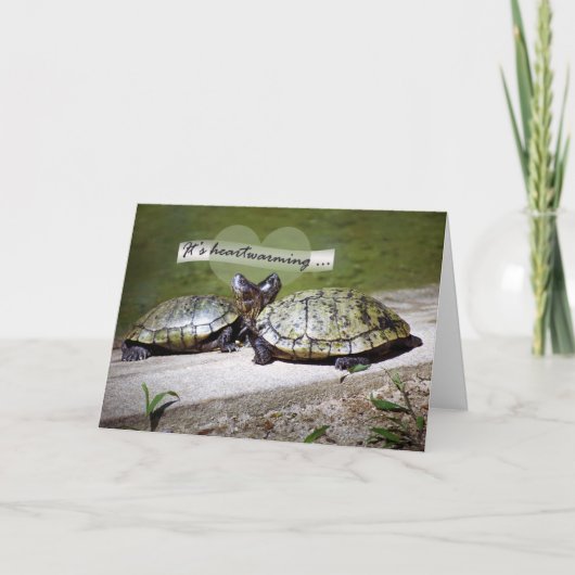 De Vriendschap van Heartwarming, Twee Schildpadden Kaart (Voorkant)