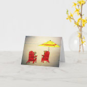 De Vriendschap van Pawprints Kaart (Gele Bloem)