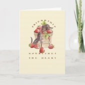 De vriendschap voedt het Hart Kaart (Voorkant)