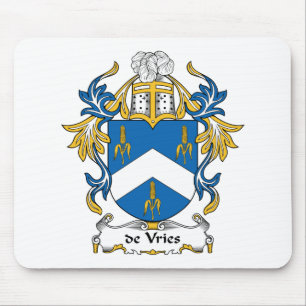 de Vries Family Crest Muismat