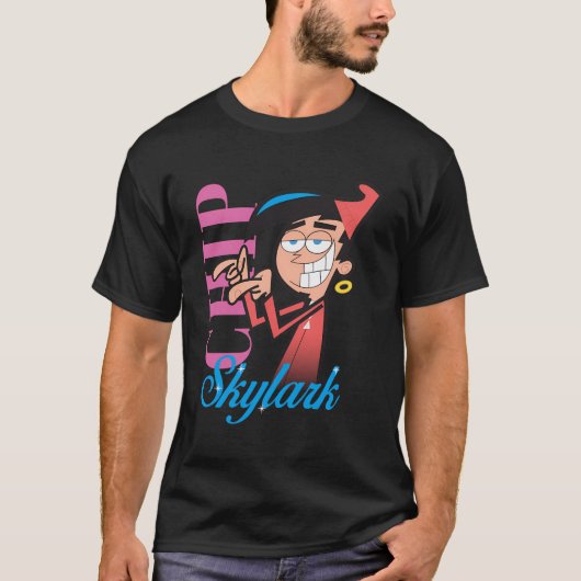 De vrij vreemde ouders Chip Skylark Classic R B Co T-shirt (Voorkant)
