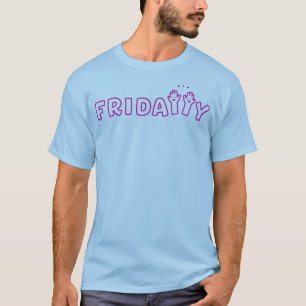 De vrijdagen zijn voor de jongens t-shirt