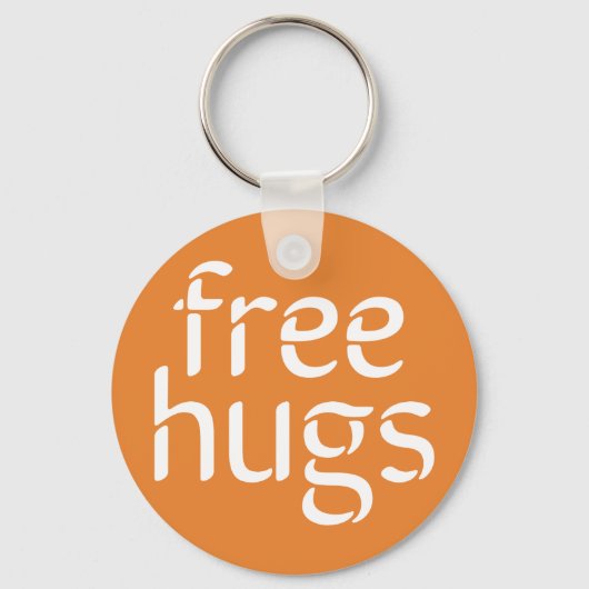 De vrije Knoop Keychain van Omhelzingen (Voorkant)
