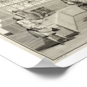 De vrije Masons, met borden voor de verschillende  Poster (Hoek)