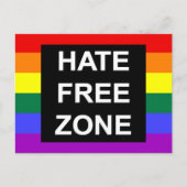 De Vrije Streek van de haat Briefkaart (Voorkant)