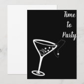 **DE VRIJGELLE BRUIDSPARTY** UITNODIGING (Voorkant / Achterkant)