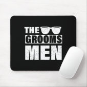 De vrijgezellenfeest bruidegom Stag Bruidegom grap Muismat (Met muis)