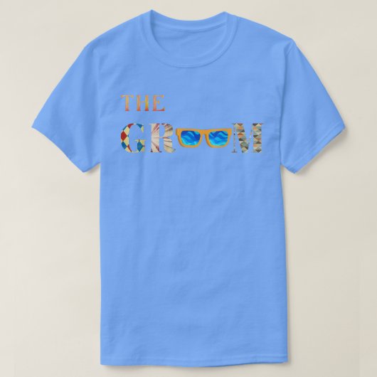 De vrijgezellenfeest crew van de bruidegom t-shirt (Design voorkant)