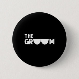 De vrijgezellenfeest van de bruidegom Stag bruidsj Ronde Button 5,7 Cm