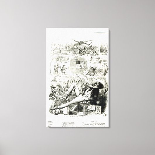 De Vrijheid" Canvas Afdruk (Voorkant)