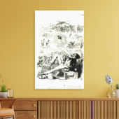 De Vrijheid" Canvas Afdruk (Insitu (Woonkamer))