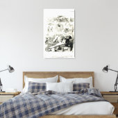 De Vrijheid" Canvas Afdruk (Insitu (Slaapkamer))